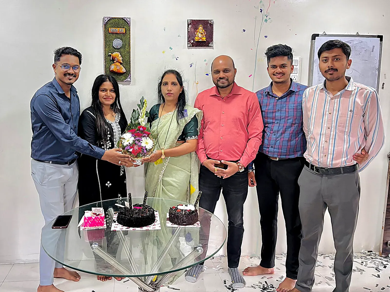 Founders alongside our staff